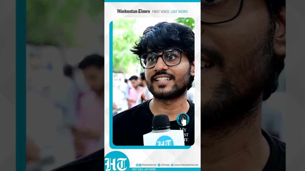 #MyFirstVoteWithHT: First-time voters speak about their expectations | #LokSabhaElections2024