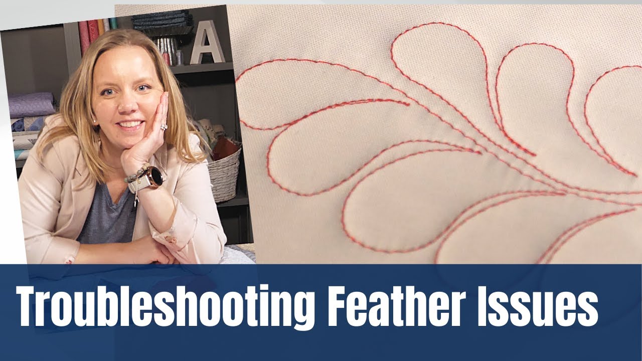 Week 1: Fabulous Feathers Free-Motion Quilting Along Challenge