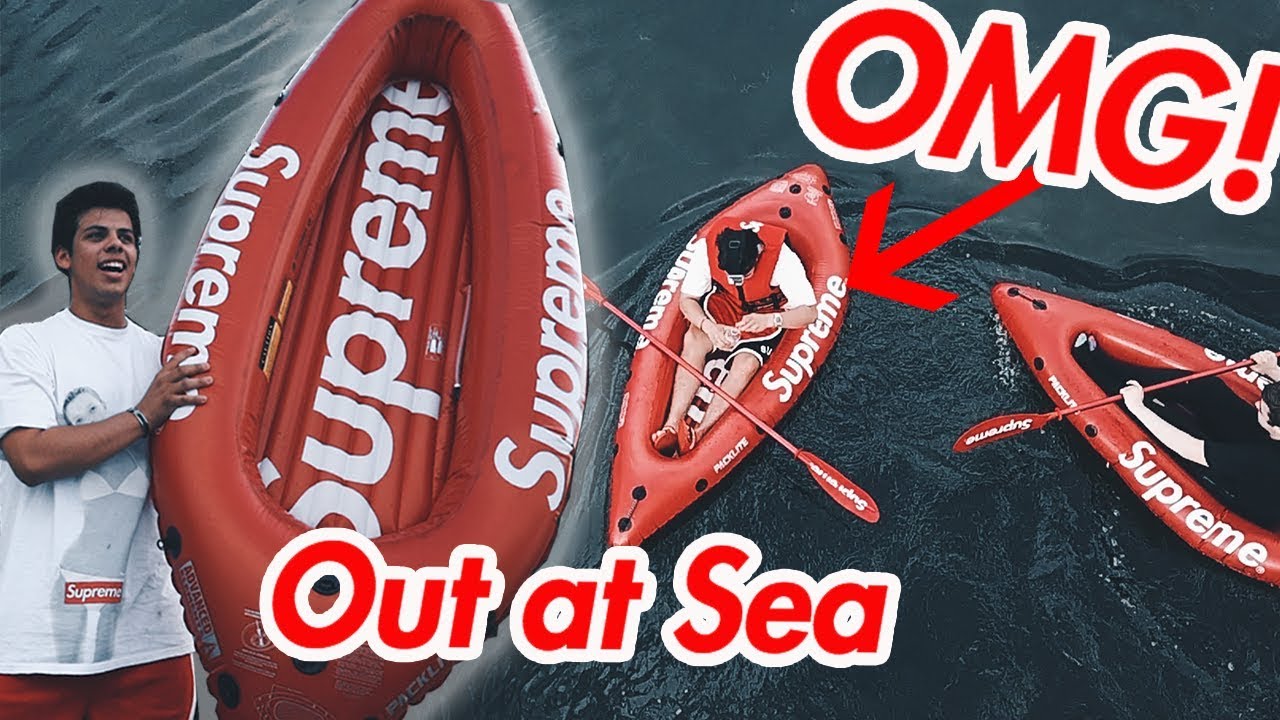 LAST SUPREME DROP! THE KAYAK AT SEA!