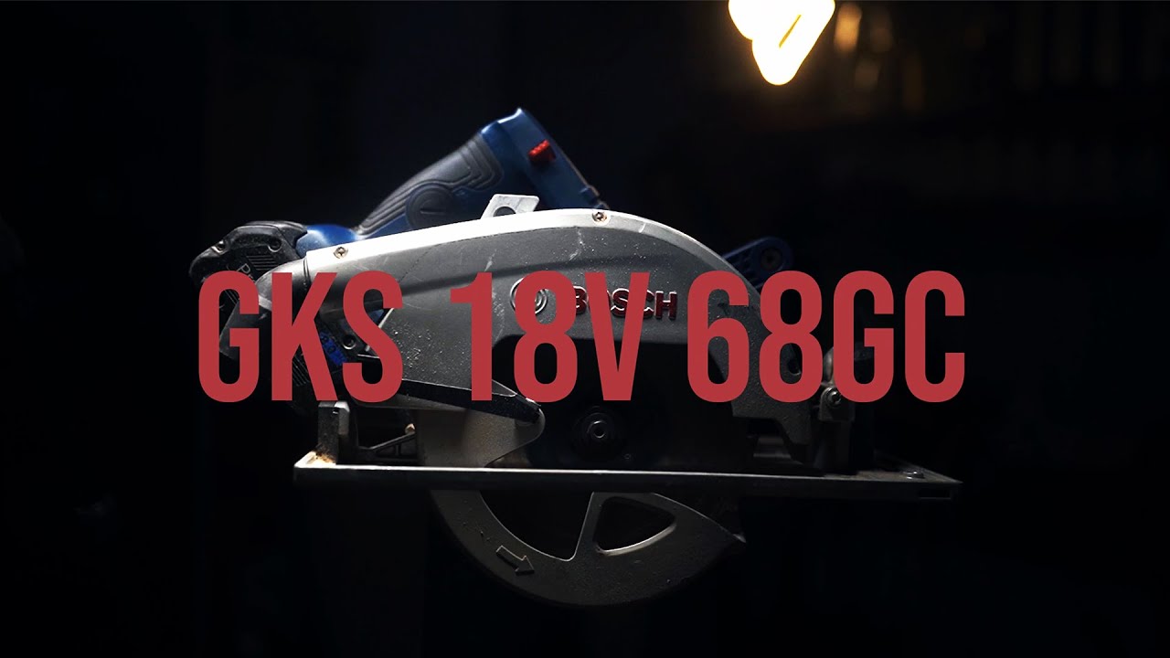 Моя новая любимая циркулярная пила | BOSCH GKS18v68gc