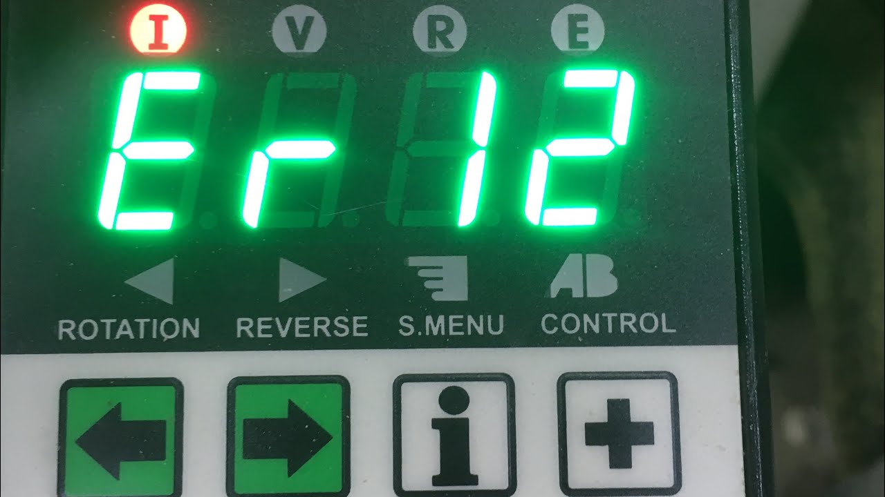 Ремонт частотника, error12, error13