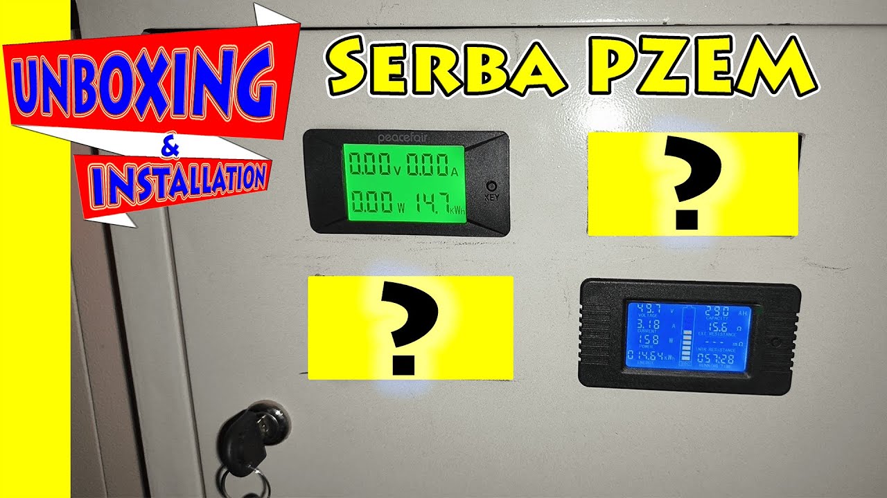 Pemasangan PZEM 022 pada sistem PLTS bersama PZEM 015 dan PZEM 025