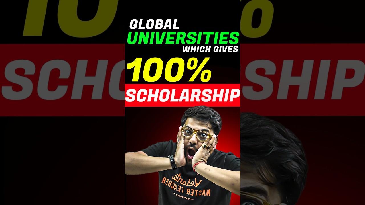 Fully funded scholarship for studying abroad 🤩 #studyabroadfree #studyabroad #shorts #foreignstudy
