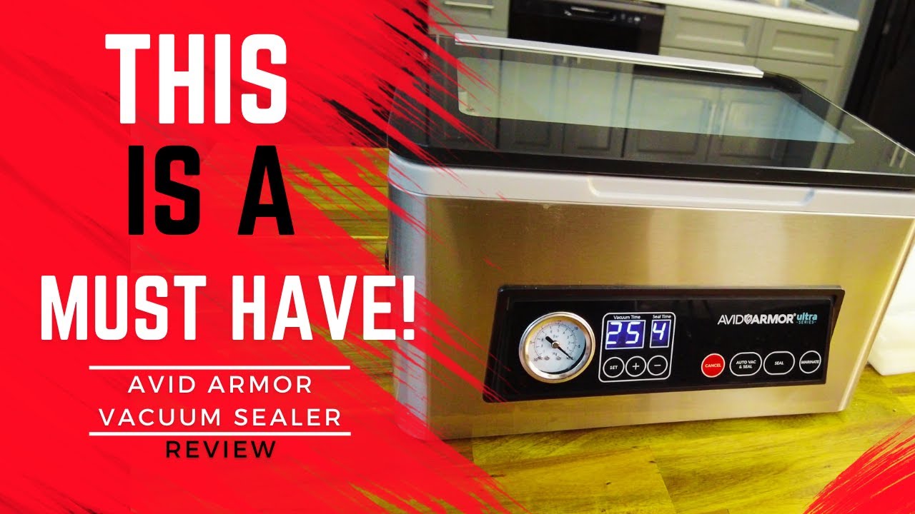 THE LAST VACCUM SEALER I'LL EVER USE! | AVID ARMOR VACUUM SEALER REVIEW