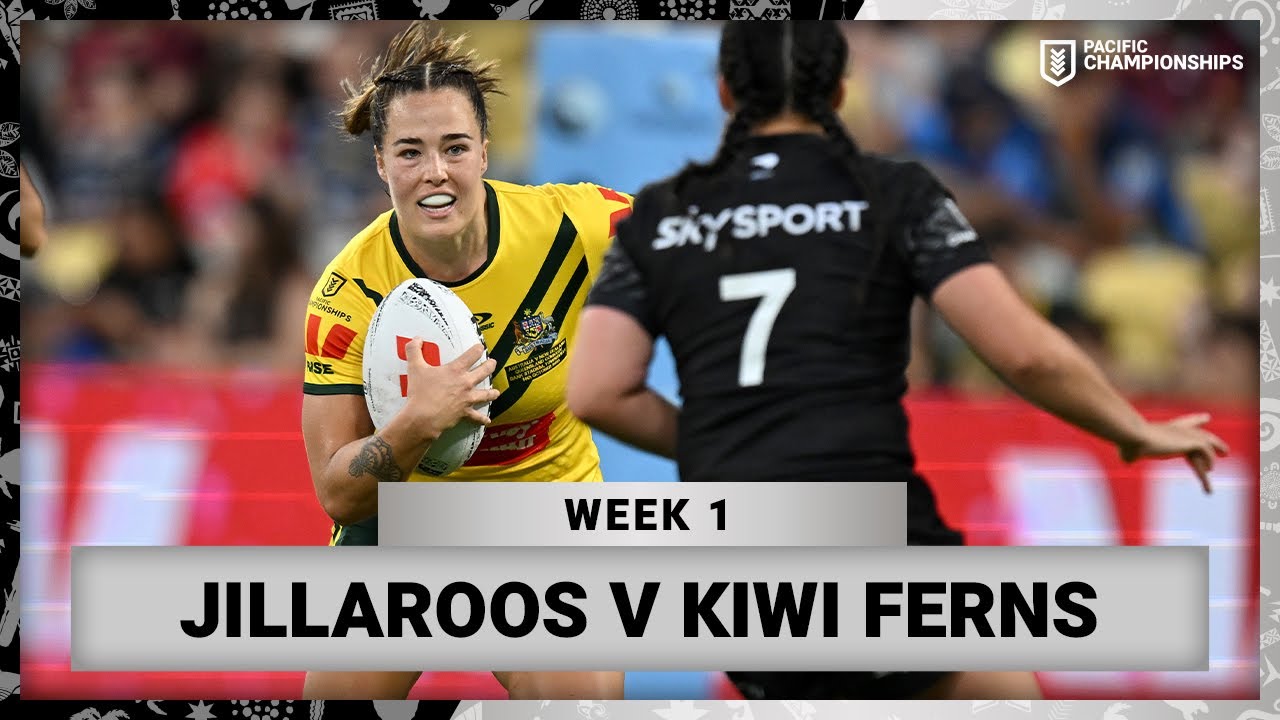 Jillaroos v Kiwi Ferns | 2023 Pacific Championships Week 1 | Full Match Replay