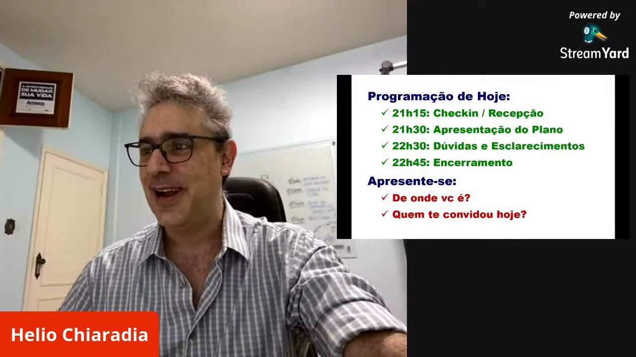 Live - Como o Negócio Amway Funciona - 22/03/2021