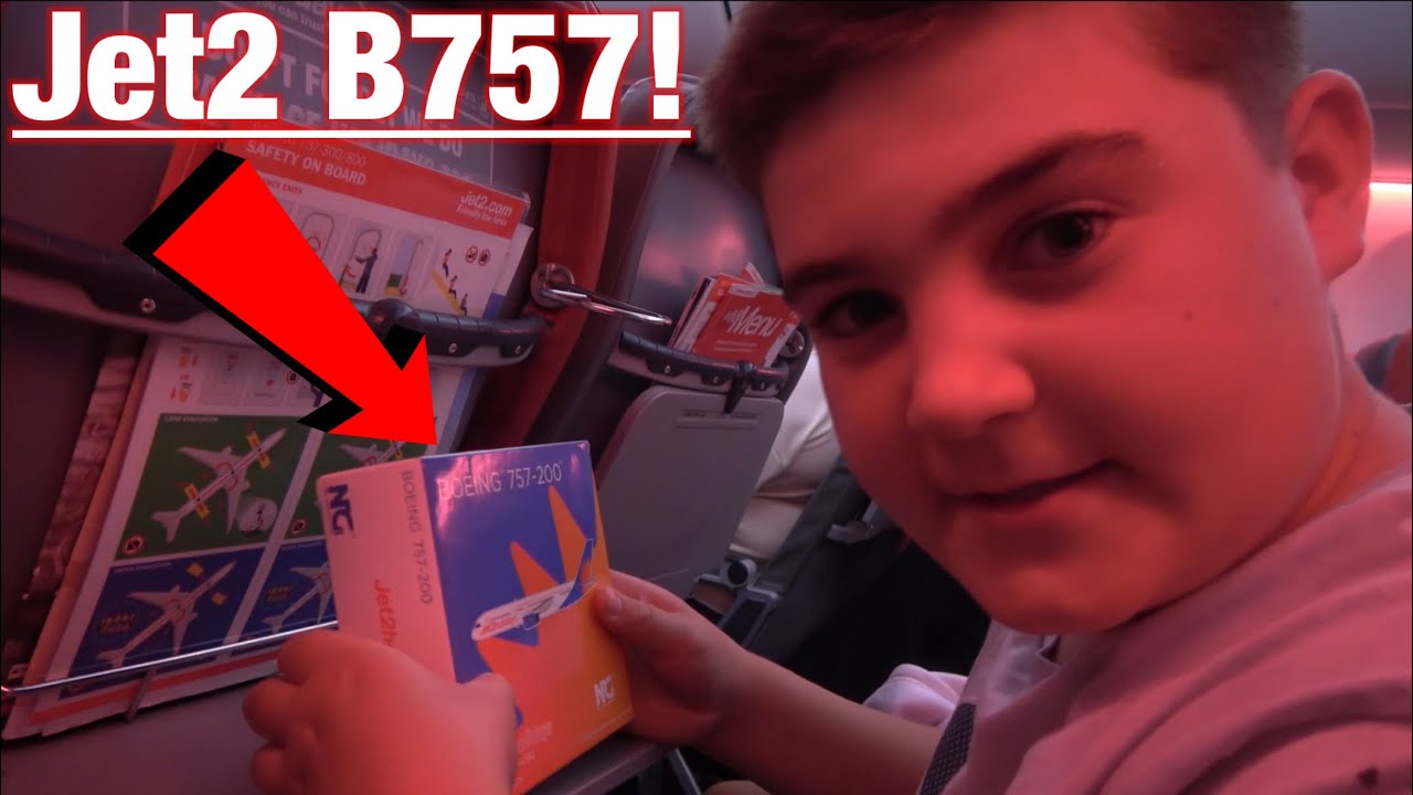 UNBOXING A JET2 B757 ON A JET2 PLANE AT 30,000ft! ✈️