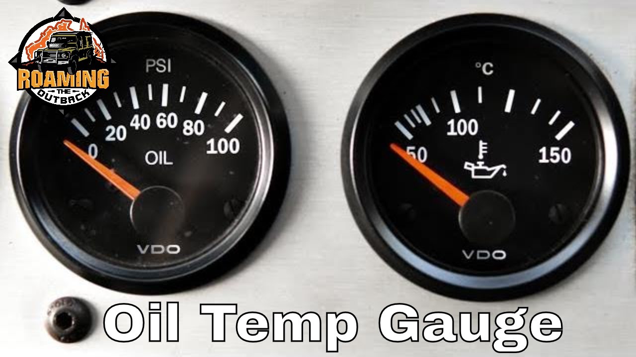 Engine Oil Temperature Gauge Installation - Defender - How to monitor engine oil temperatures