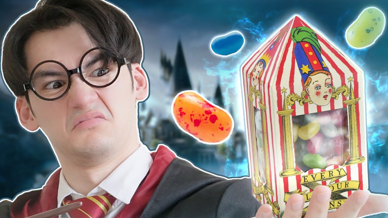 Trying Harry Potter Jellybeans (never again)