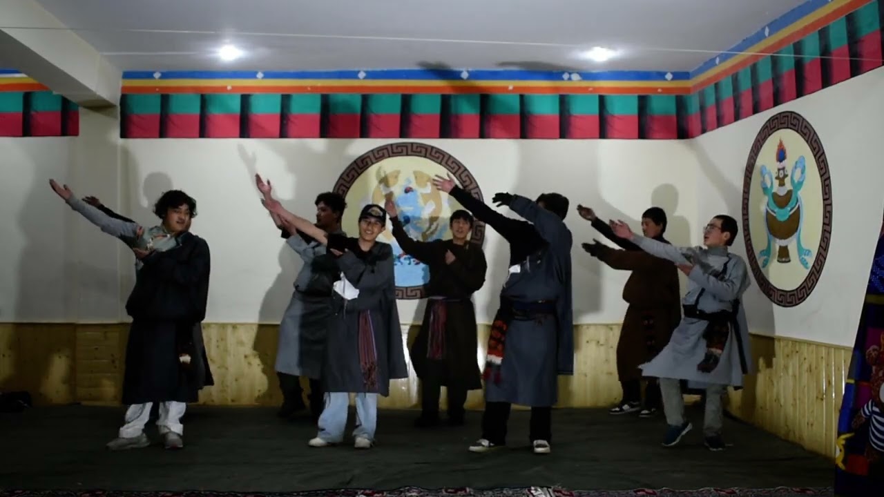 #Ladakh #zanskar   Student of #tungri performed a dance ,✨💥