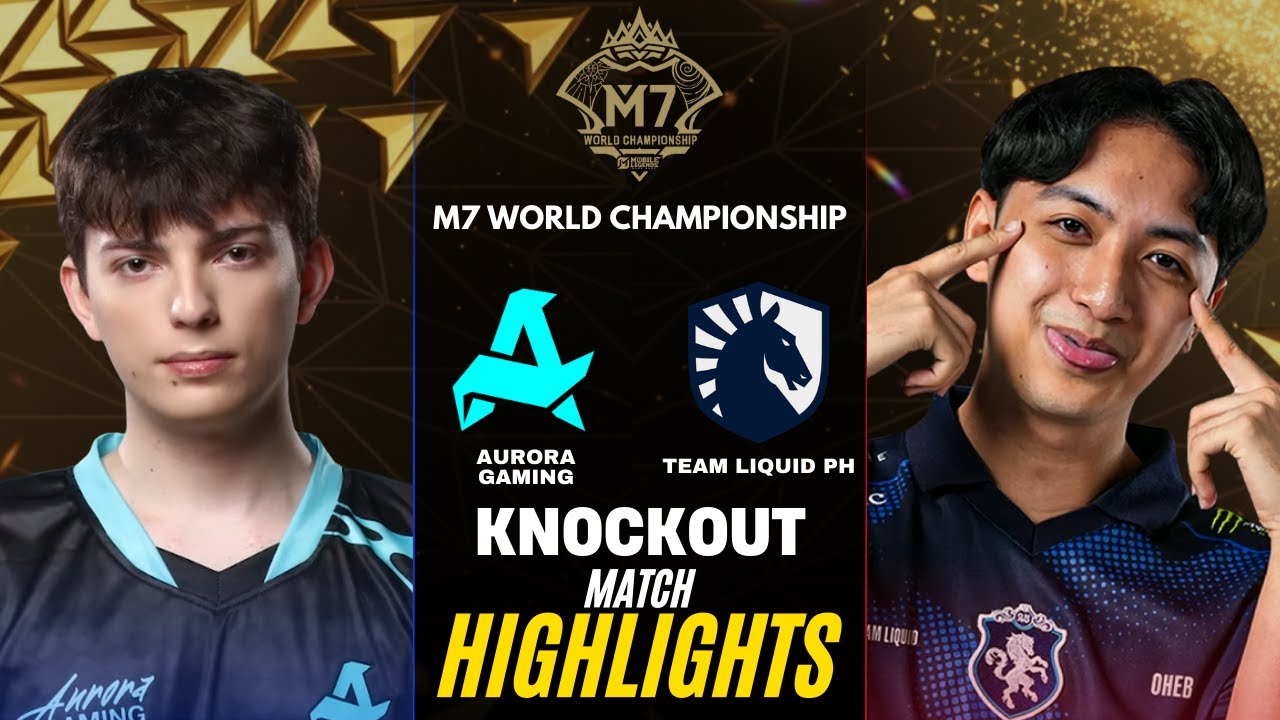 AURORA GAMING vs TEAM LIQUID PH HIGHLIGHTS M7 KNOCKOUT STAGE DAY 4 | AUR vs TLPH