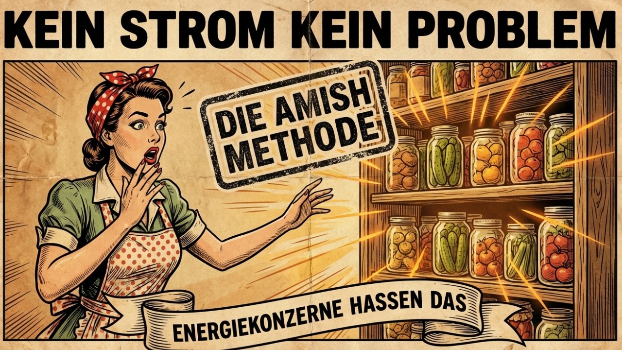 Wie Amish KOSTENLOS heizen &ndash; Die Methode die Energiekonzerne nicht wollen dass du kennst