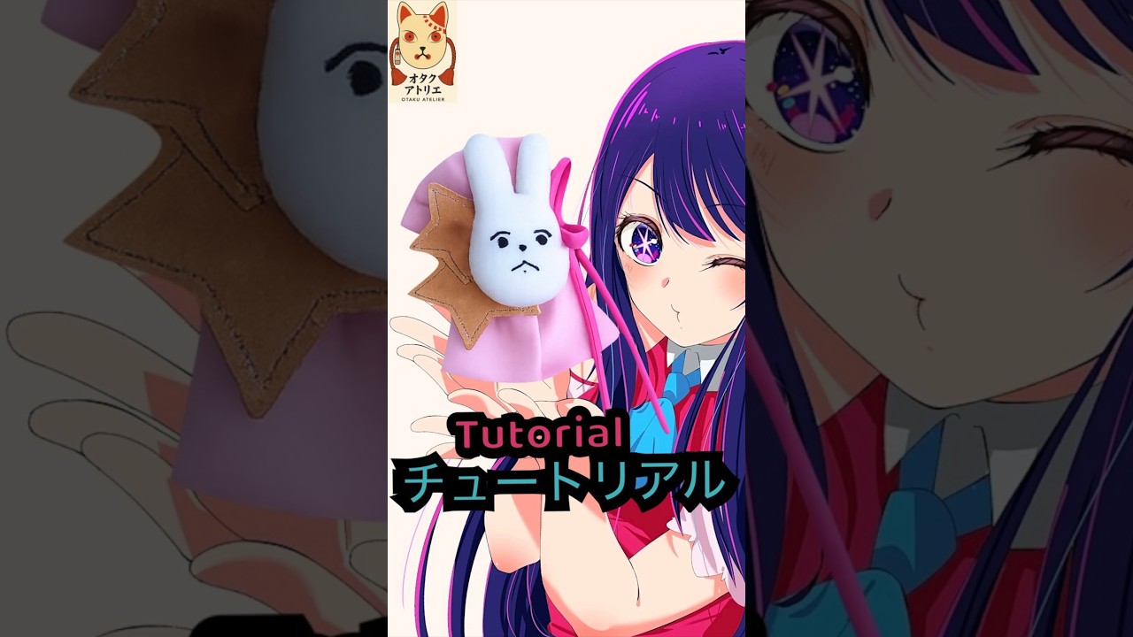 🎀✨ Moño de Kana Arima | Tutorial rápido 【Oshi no Ko】 