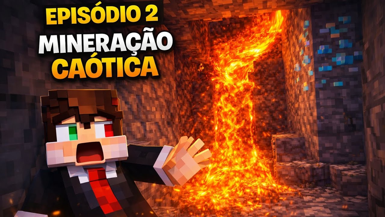 Episódio 2: fui minerar… e quase deu tudo errado 😱