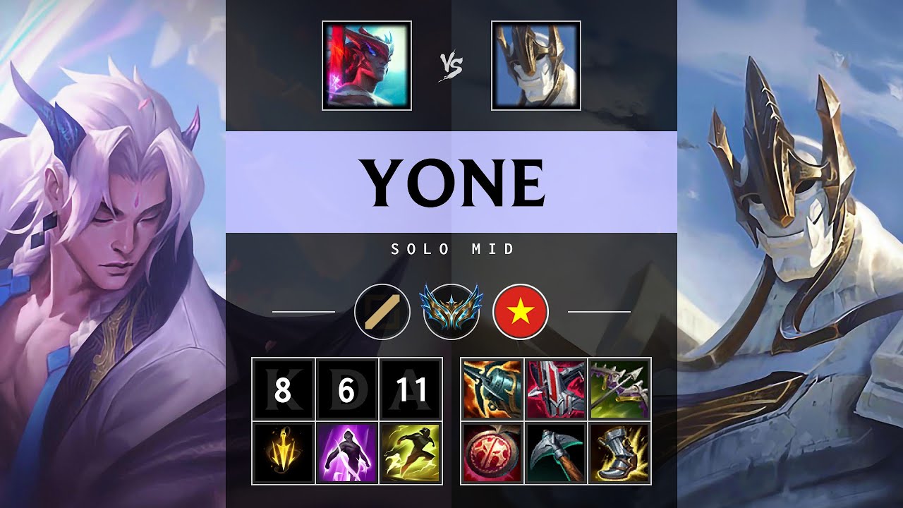 Yone Mid vs Galio - VN Challenger Patch 25.16