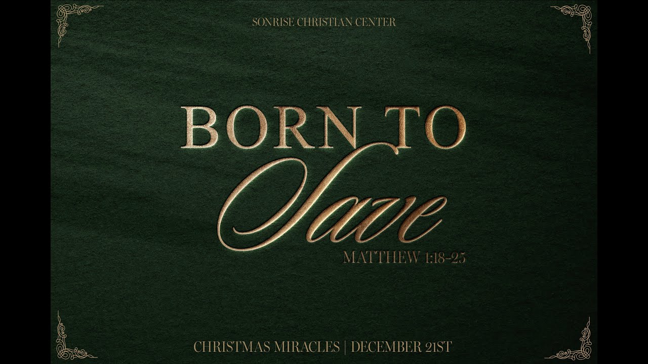 Born to Save || Pastor John Hammer || December 21st, 2025 || 6 PM Sunday Service
