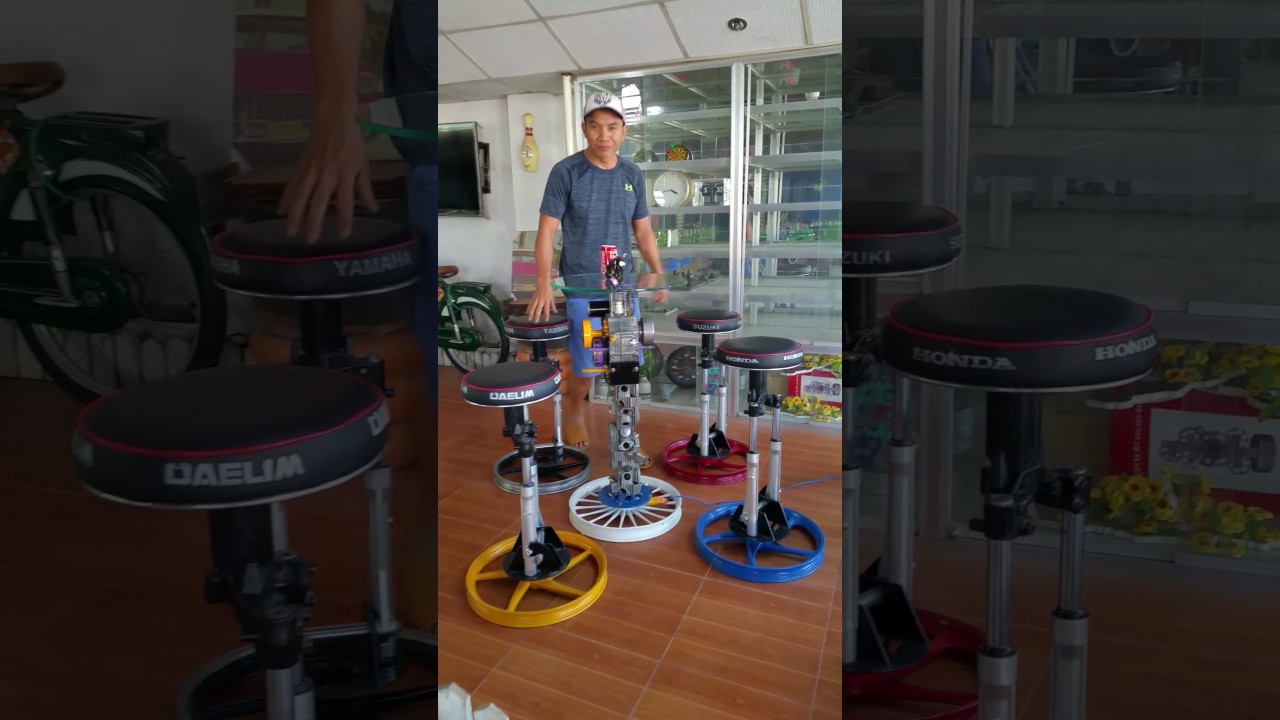 Ghế tự chế độc đáo.