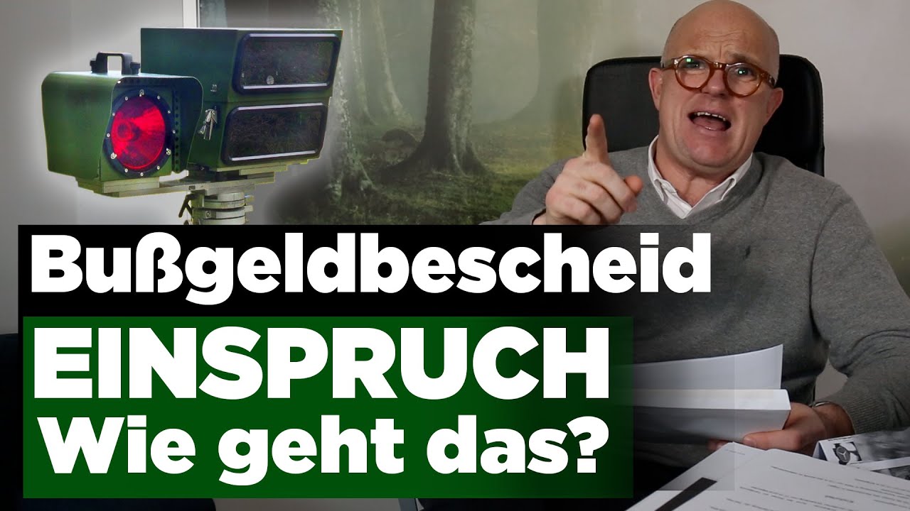 §67 ERKLÄRT! Einspruch gegen Bußgeldbescheid einlegen | So einfach geht´s!