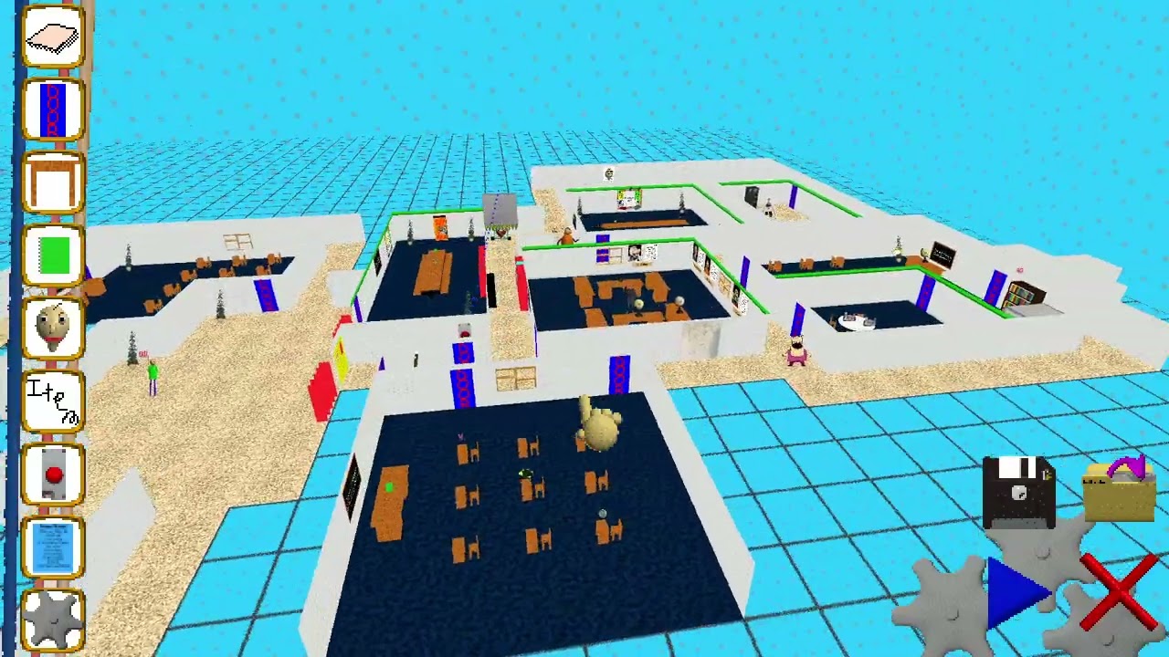 Baldi's Basics Plus Expanded Level Editor