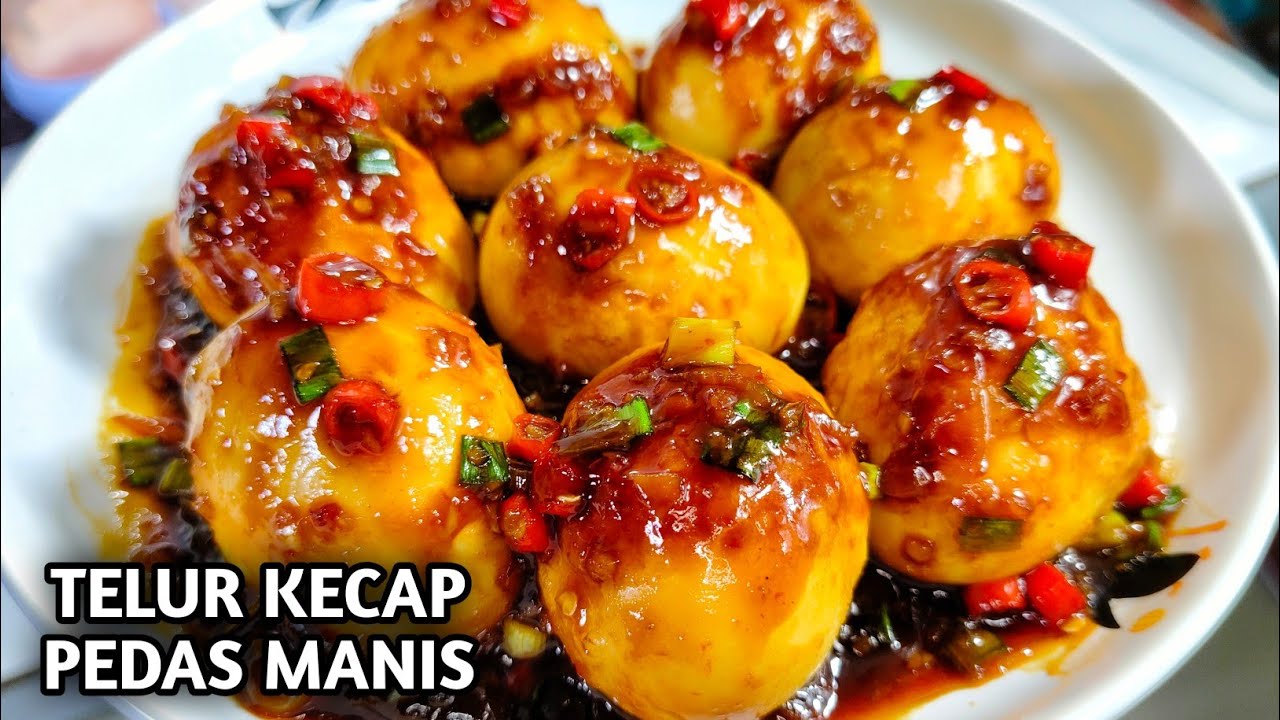 Telur Jangan Cuma di Goreng ‼️ RESEP TELUR KECAP PEDAS MANIS