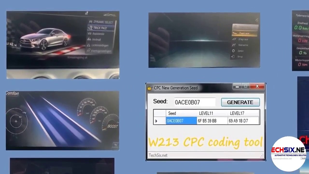 MB CPC new Generation Seed key calculator level 11 + level 17 factory coding !!!