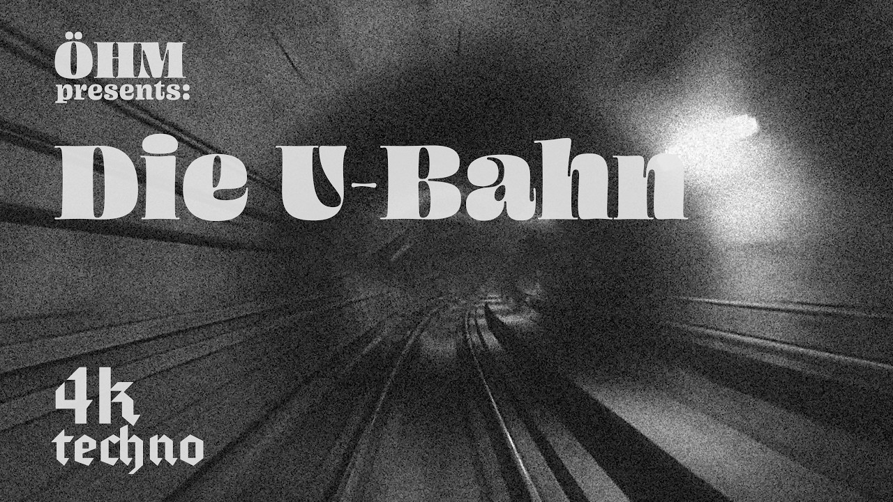 Die U-Bahn 🚇 #techno #minimaltechno #berlintechno #darktechno