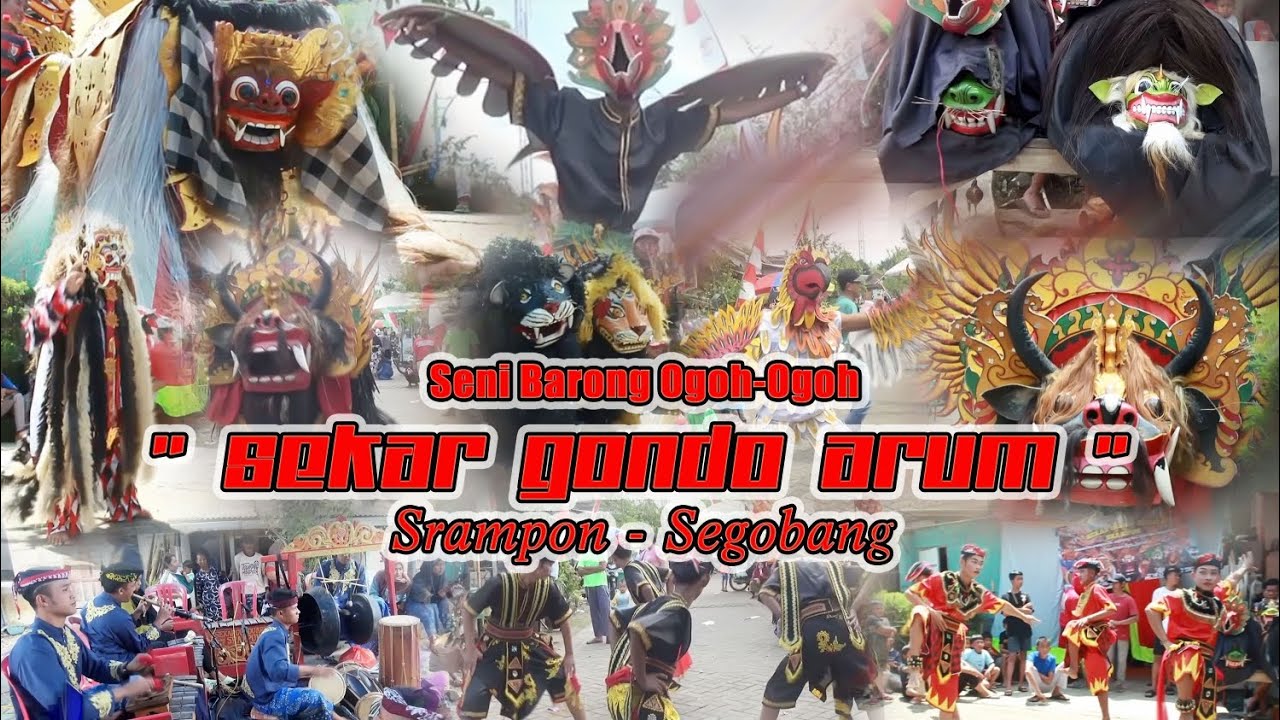 Seni Barong Ogoh-ogoh Sekar Gondo Arum Srampon
