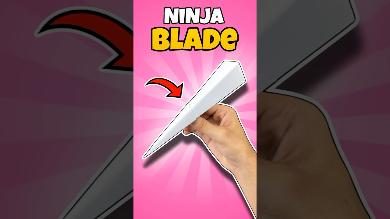 How to Make Paper Ninja Blade ⚔️ | Ninja Weapon #shorts