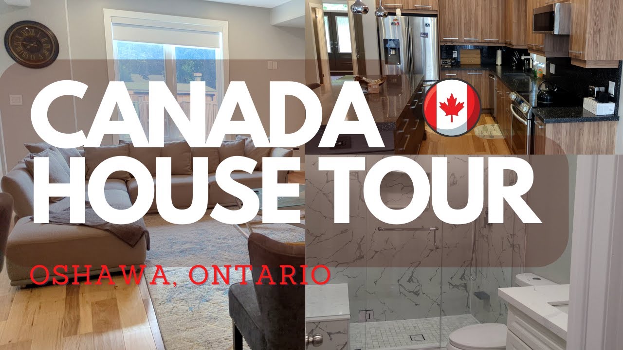 Full House Tour in Canada | Fully Furnished 3 Bed House | 1 Bed Basement | Brand New Rental Property