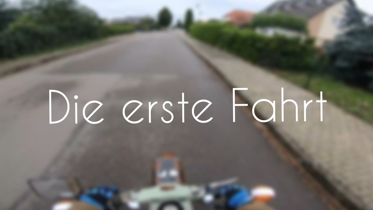 Die ERSTE Fahrt mit meinen SIMSON Star | GoPro | German Motovlog | Deaabo