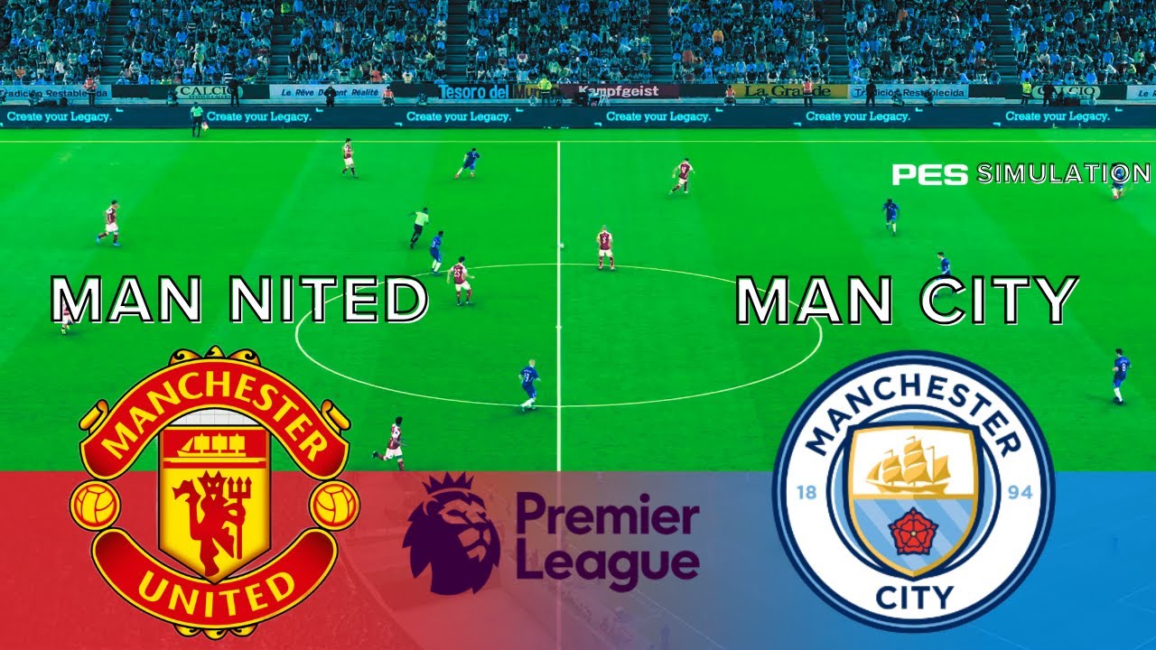 Manchester United vs Manchester City - Premier League 2025/26 Full Match - PES 202