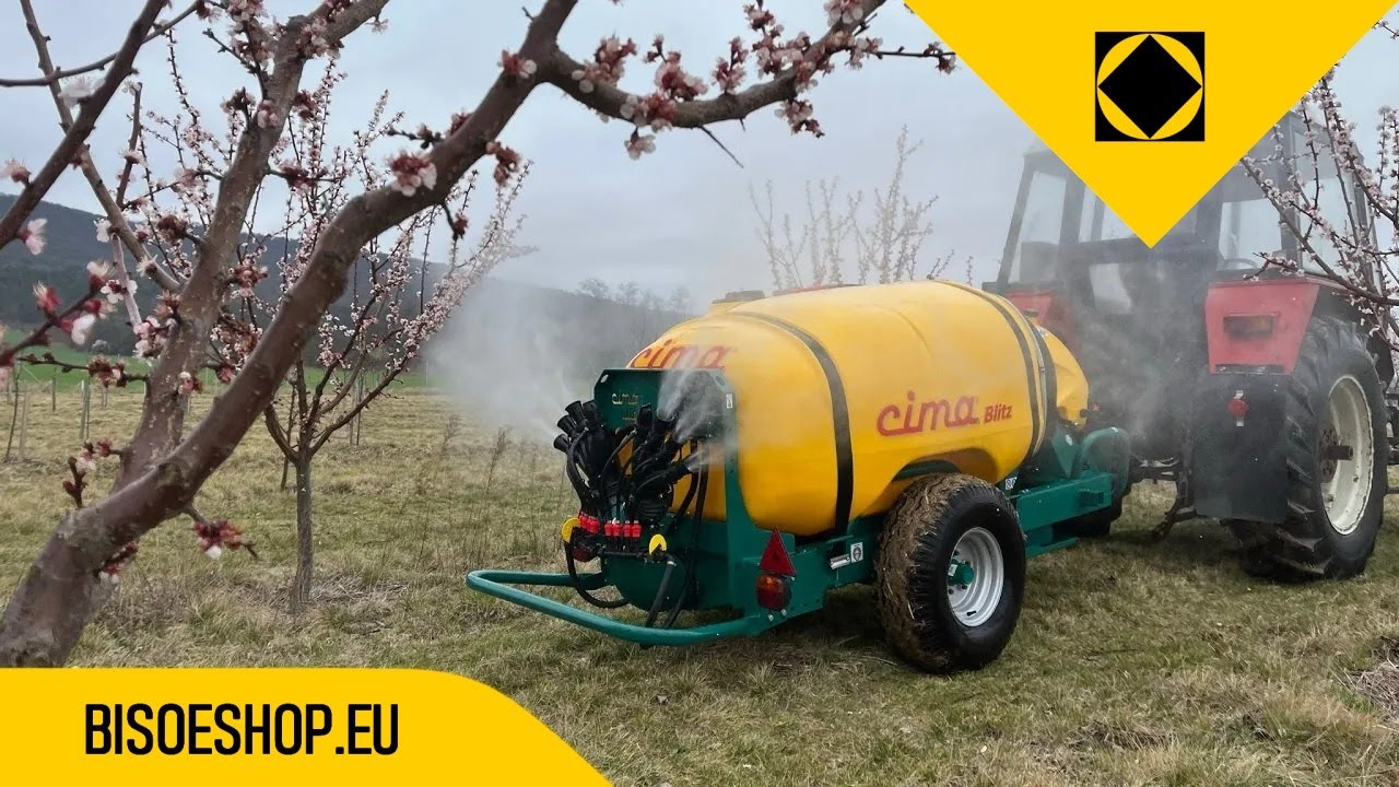 BISO - rosič do sadu - CIMA BLITZ 50 1000l + T.4+4