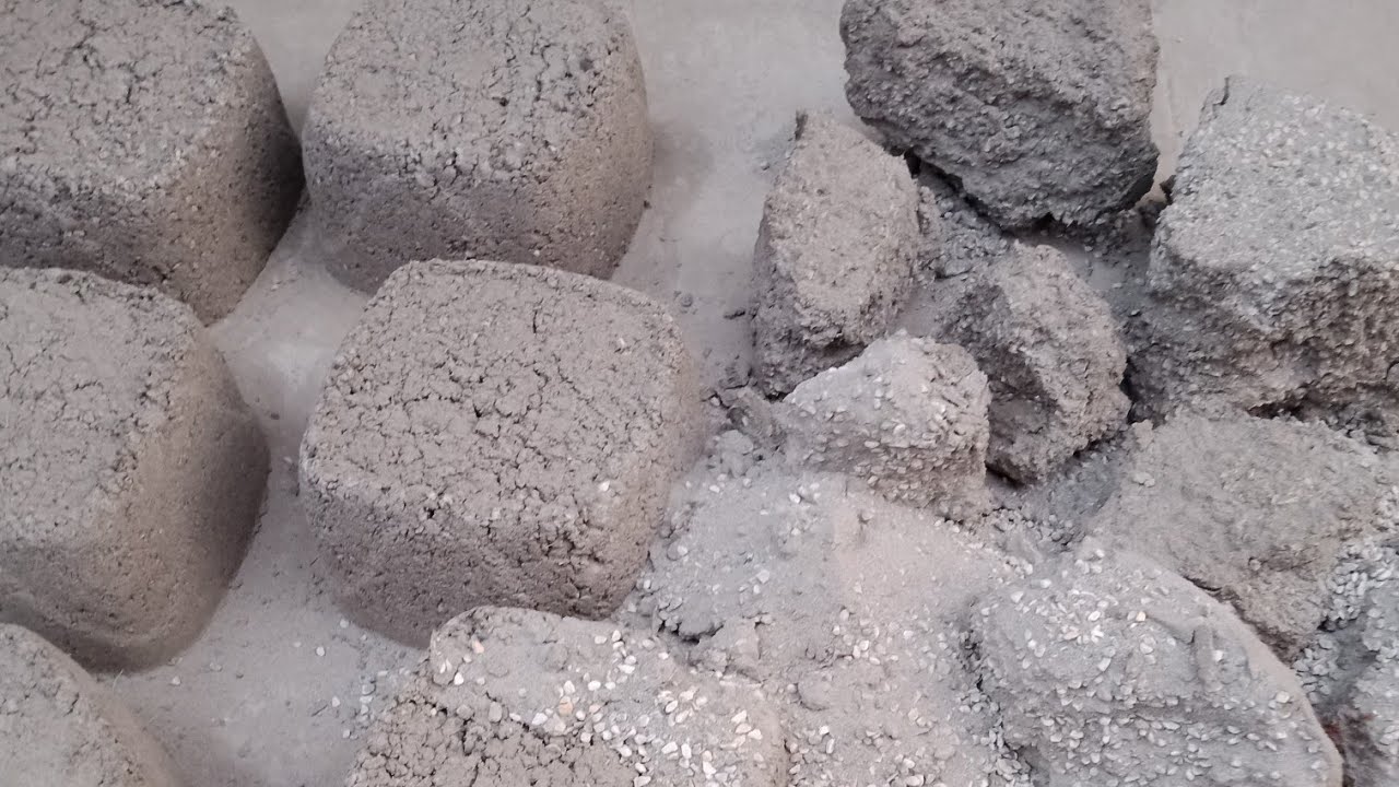 Eid Day 3 Super Soft Dusty Sand Cement Stone crumble dipping in Water 💦💦💦💯 satisfying Sound ASMR