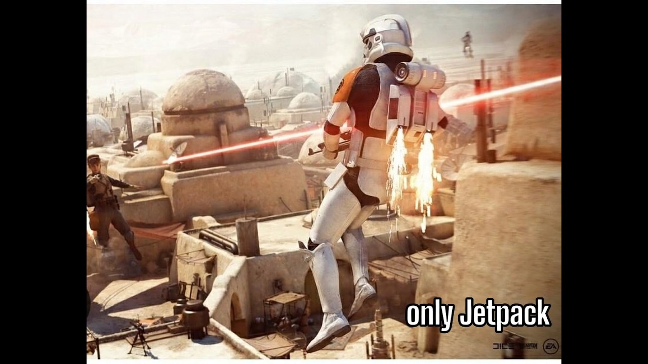 STAR WARS Battlefront nur Jetpack