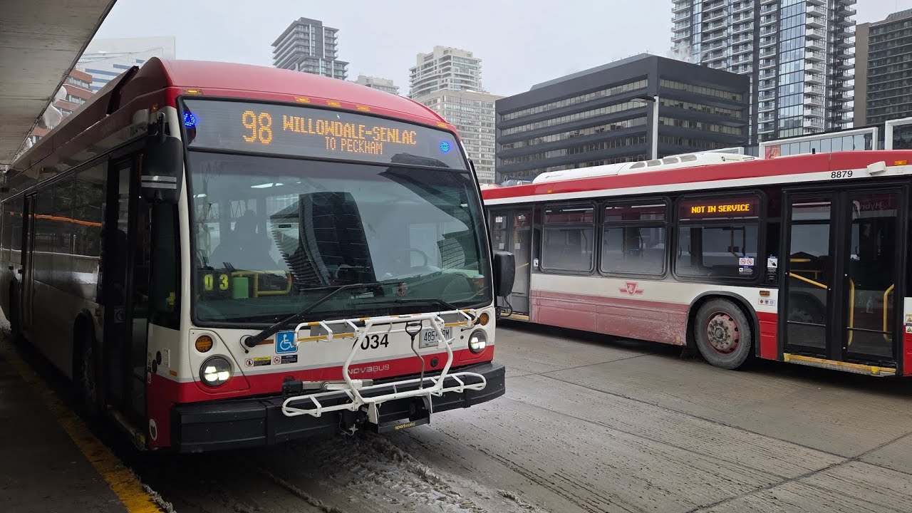Transit At Don Mills Station and Sheppard Yonge Station 