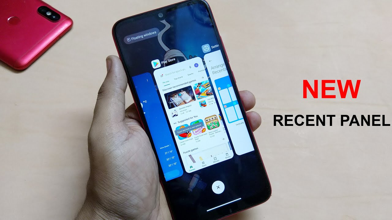 Enable MIUI 12 NEW RECENT TABS  | Official Horizontal Recent Menu