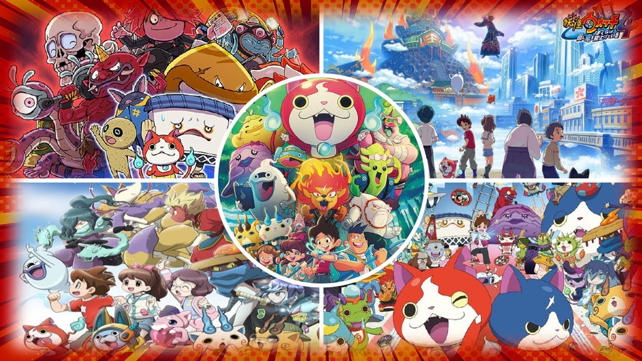 ⭐ Todas las INTROS de los JUEGOS de YO-KAI WATCH / All INTROS of YO-KAI WATCH GAMES ⭐