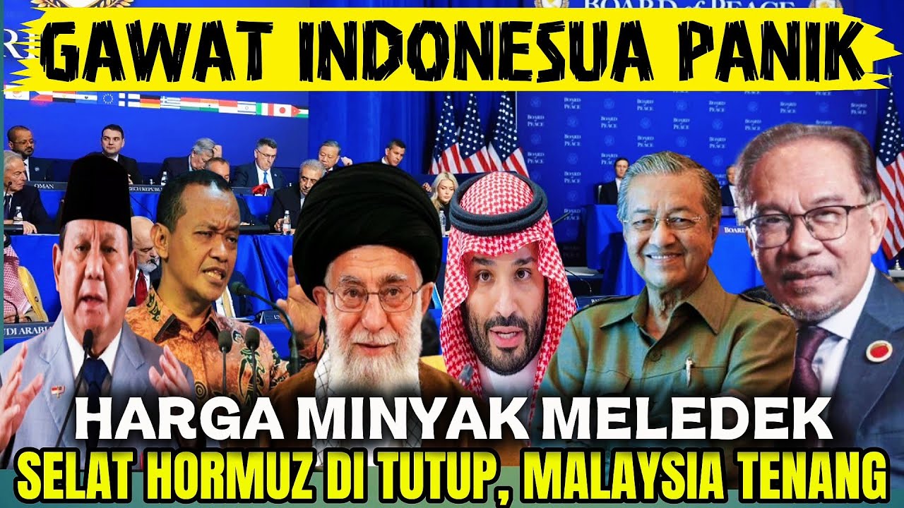 INDONESIA KETAKUTAN SELAT HORMUZ TERANCAM❗MALAYSIA MALAH TENANG SAJA TERBONGKA INILAH RAHASIANYA❓