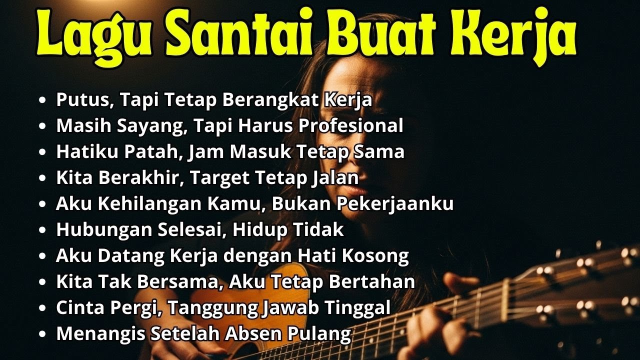 LAGU SANTAI UNTUK KERJA 2026 TERBARU | FULL ALBUM SLOW ROCK & MELLOW PILIHAN