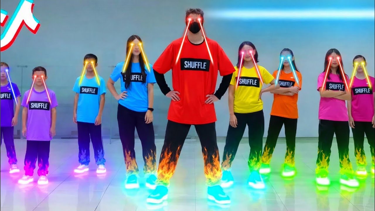 Шаффл Баттл 🤓🔥 WHO WIN 🏆 LITTLE  KIDS  BATTLE?? 😱 TUZELITY DANCE 🫰