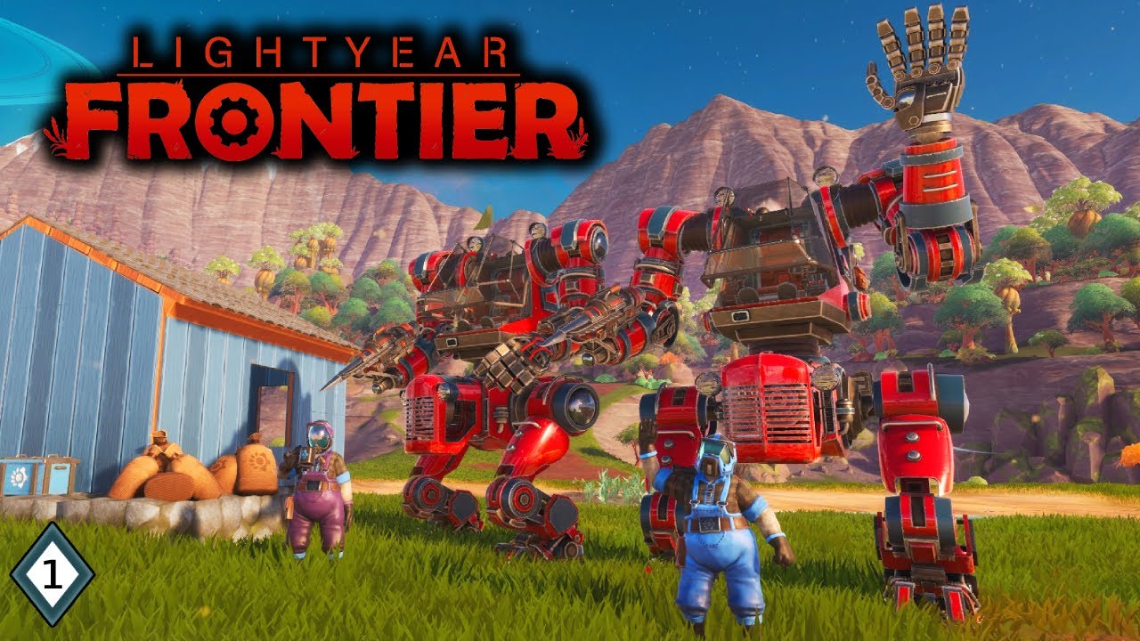Starting Our 1st Base in Kick A' Mechs - Lightyear Frontier 2025 (co-op) Ep. 1
