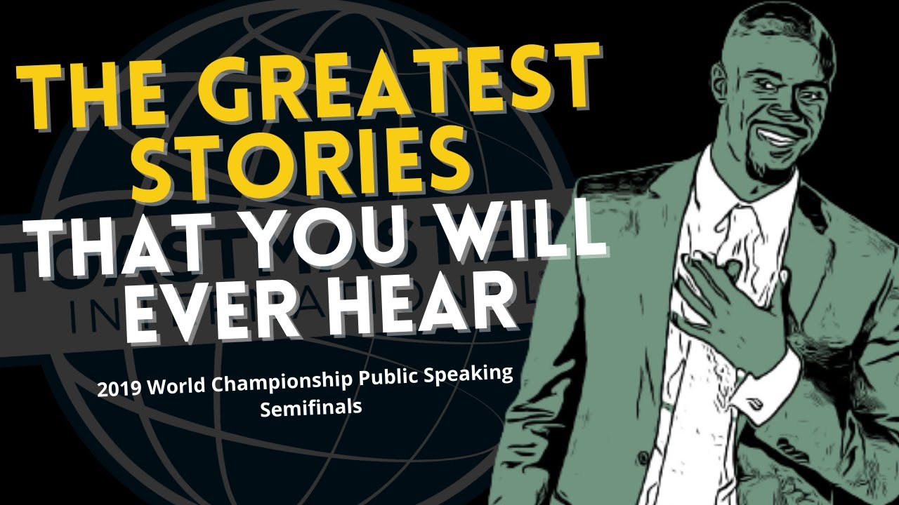 Полуфинал конкурса ораторского искусства Toastmasters | Победная речь Аарона Беверли