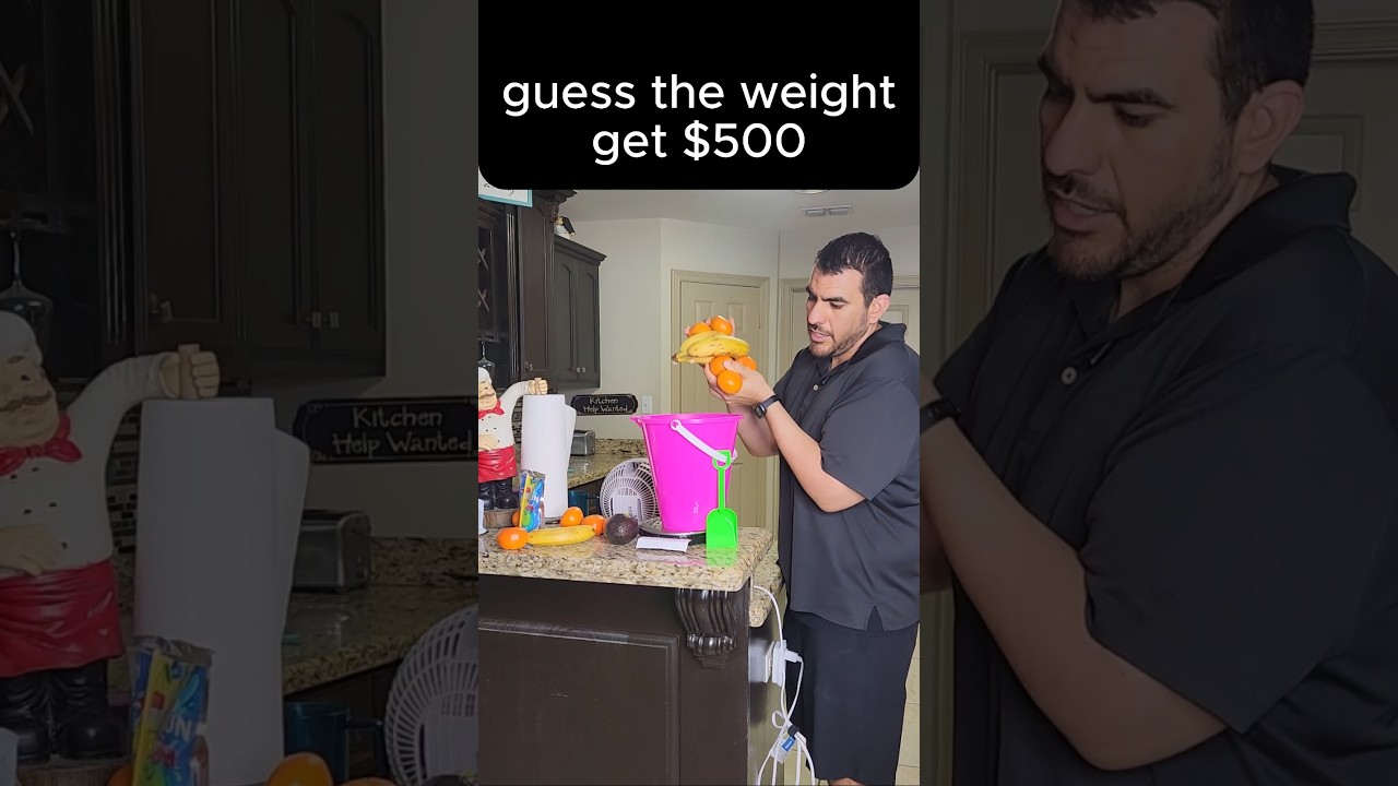 Угадайте вес и получите 500 долларов. Акция заканчивается 15 марта.