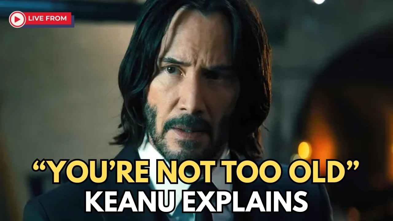 Your Age Is NOT Your Enemy Here's Why | Keanu Reeves' Message to Seniors