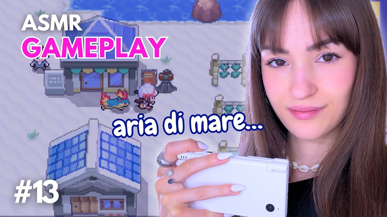 ASMR Pokémon HeartGold - Sconfiggo tutti in mezzo al mare e arrivo a Fiorlisopoli! #13
