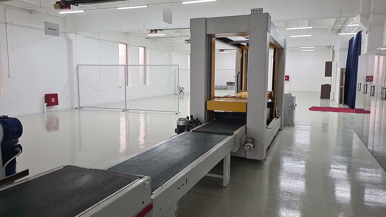 TERMOPAK Continuous Carcase Press with conveyor belts
