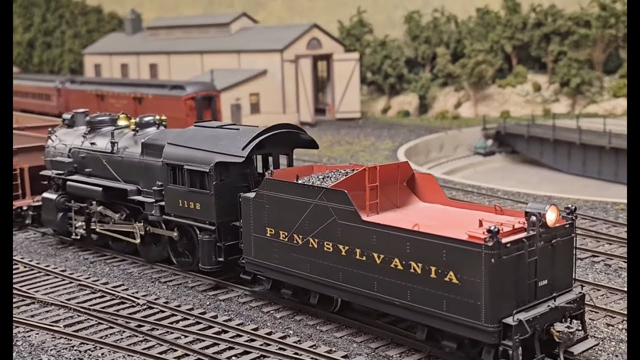Incredible O Scale PRR Layout! Ed Rappe's Pennsylvania Railroad