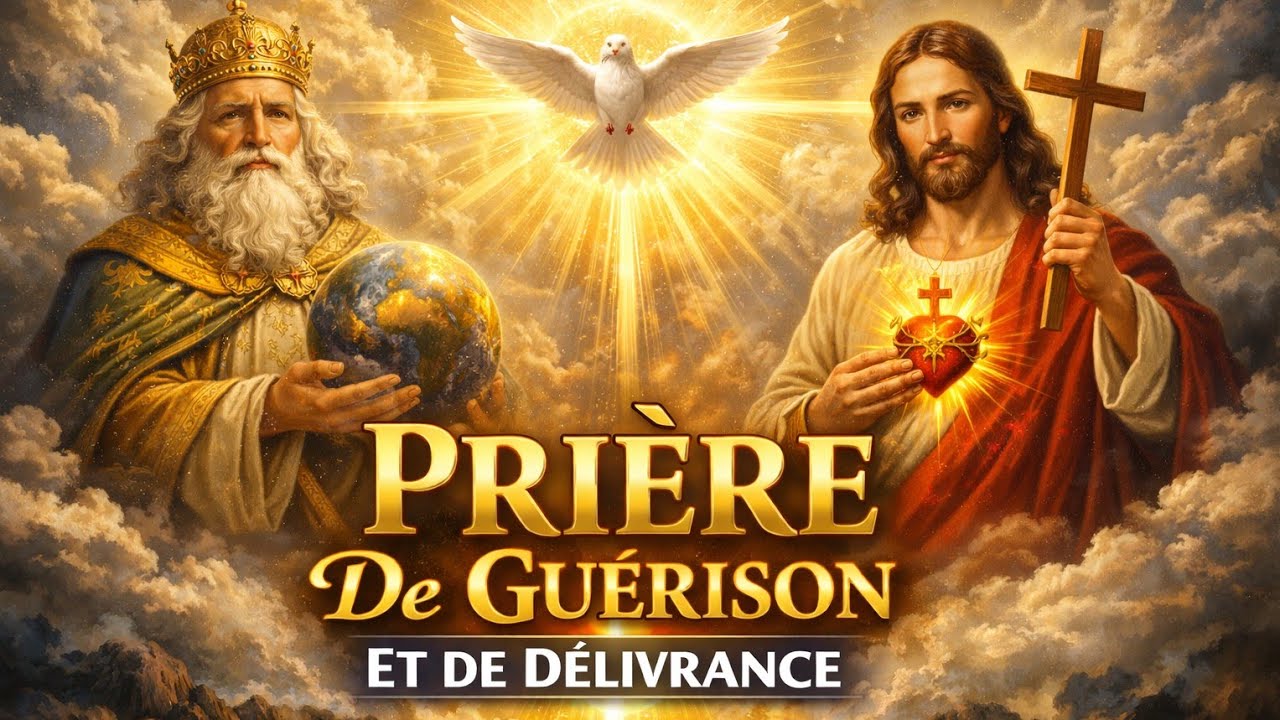 ✨️ PRIÈRE de GUÉRISON et de DÉLIVRANCE à la SAINTE TRINITÉ ✨️
