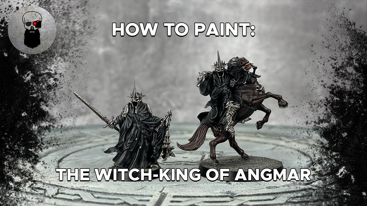 Contrast+ How to Paint: The Witch-king of Angmar