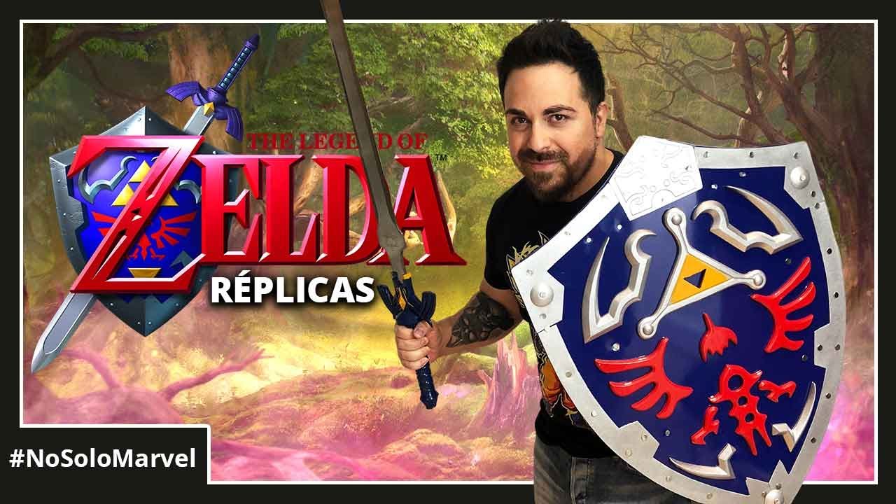 ZELDA: La ESPADA MAESTRA y el ESCUDO HYLIANO de Link para el COSPLAY perfecto.